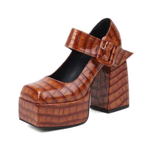 2.0 Mary Jane Platform Heels