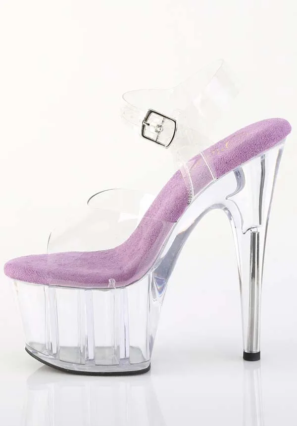 ADORE-708 [Lavender] | PLATFORM HEELS [PREORDER]