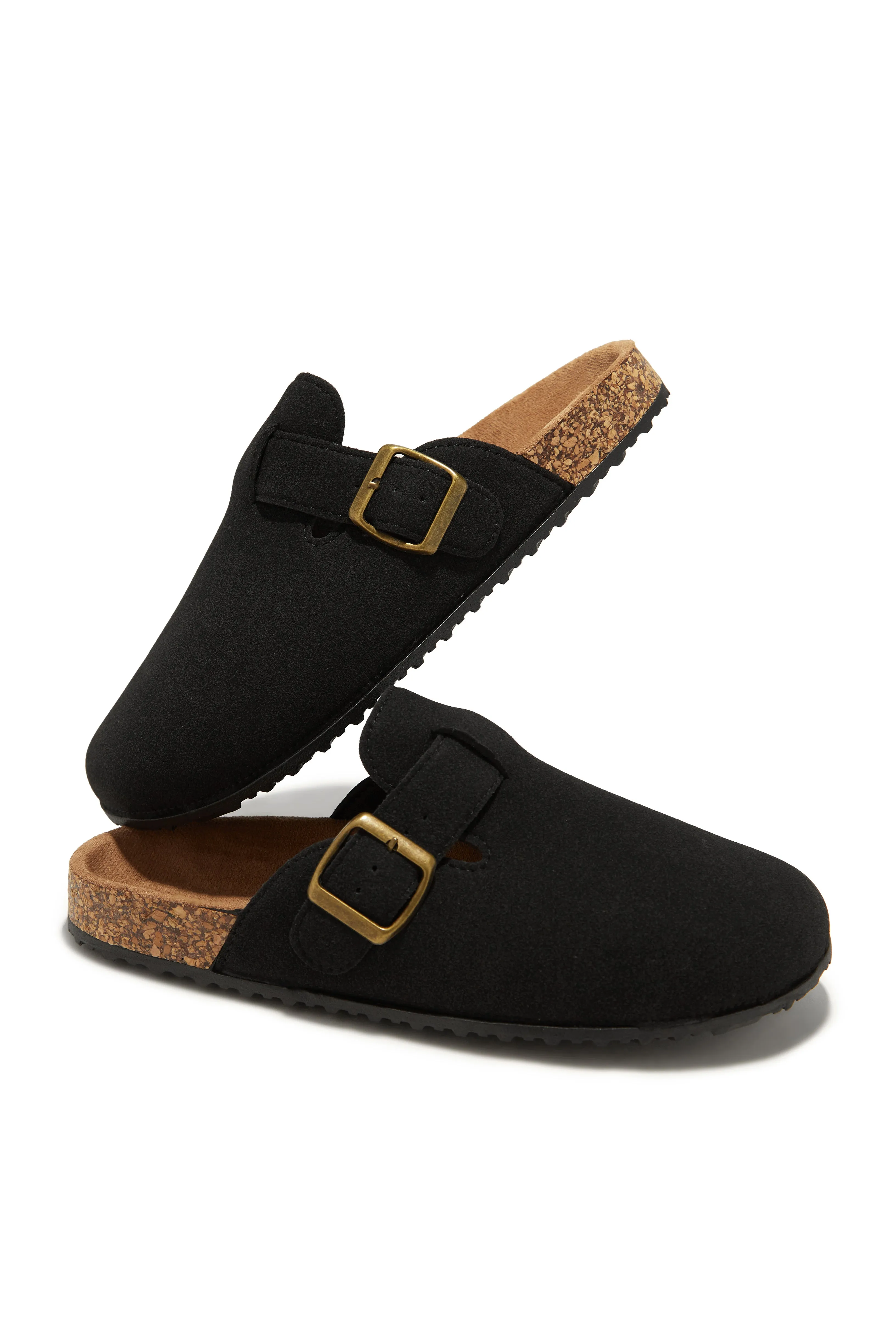 Always Cozy Slip On Flats - Black