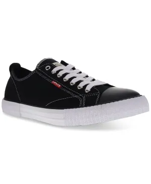 Anikin Levi's Men's Canvas Sneakers, Black