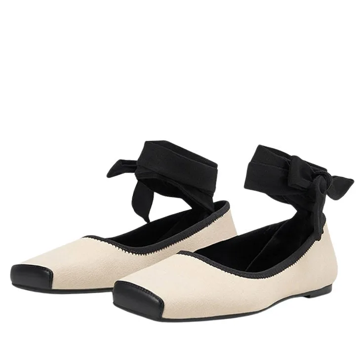 Ballet Class Cross-Strap Flats