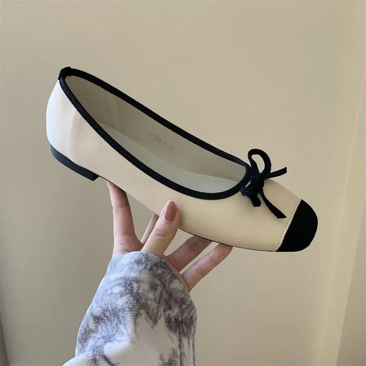 Ballet Core Bow Flats