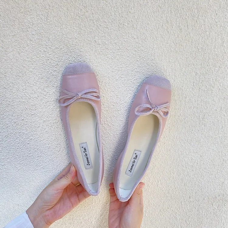 Ballet Core Bow Flats