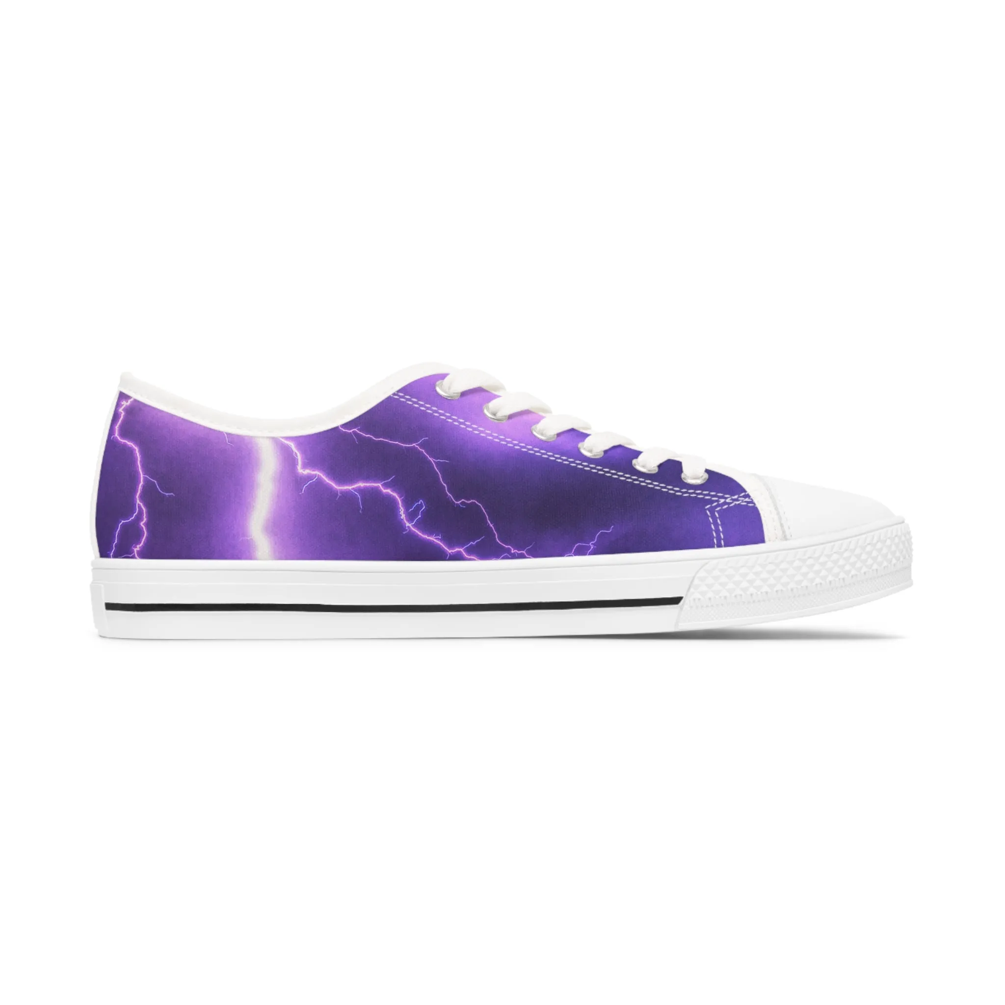 Electric Thunder - Inovax Woman's Low Top Sneakers