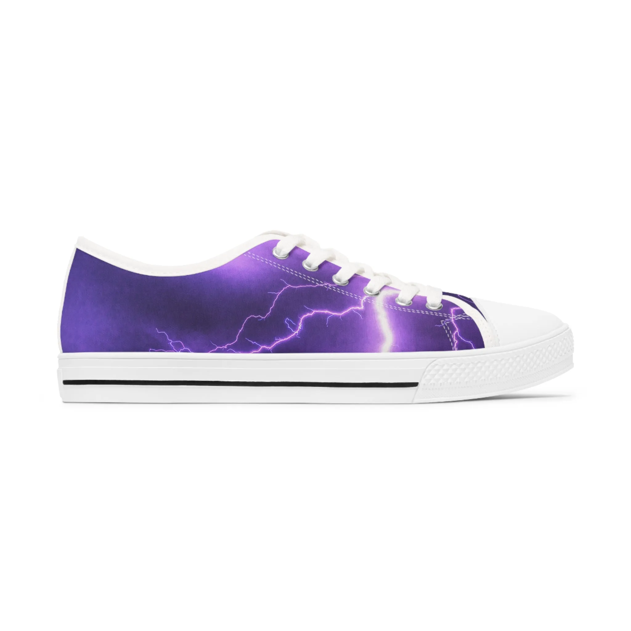 Electric Thunder - Inovax Woman's Low Top Sneakers