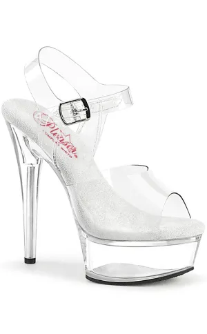 EXCITE-608 Clear Platform Heels