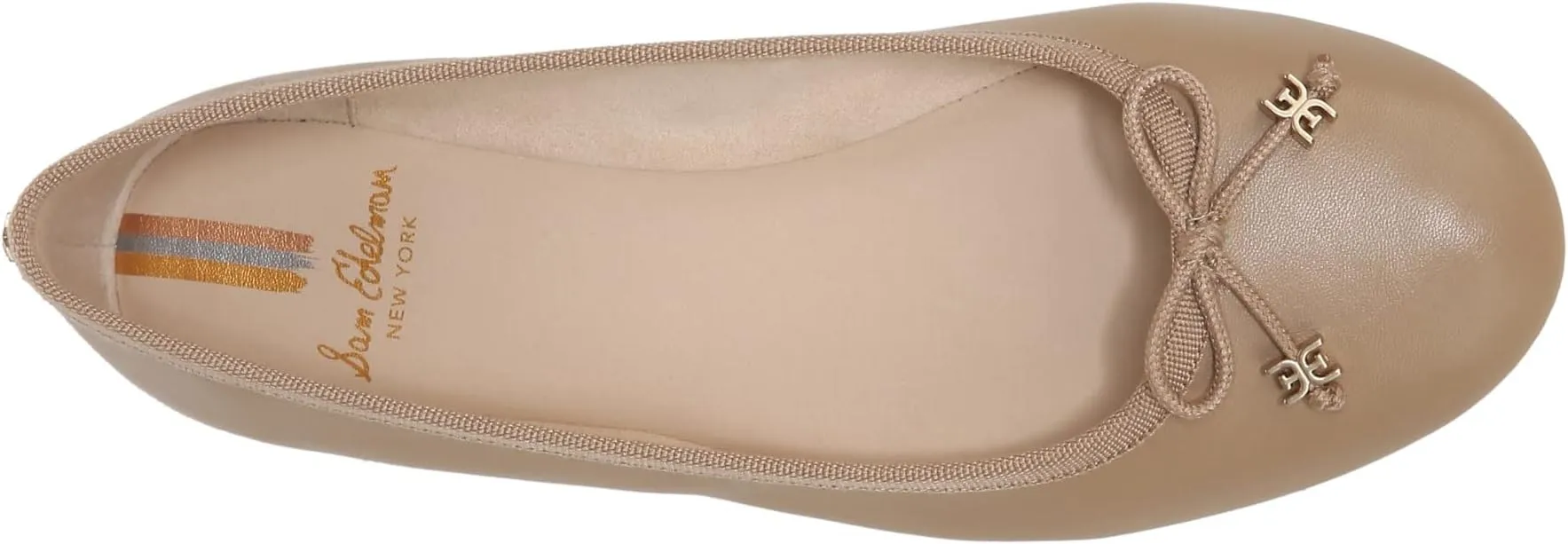 Felicia Luxe Sam Edelman Ballerinas, Soft Beige