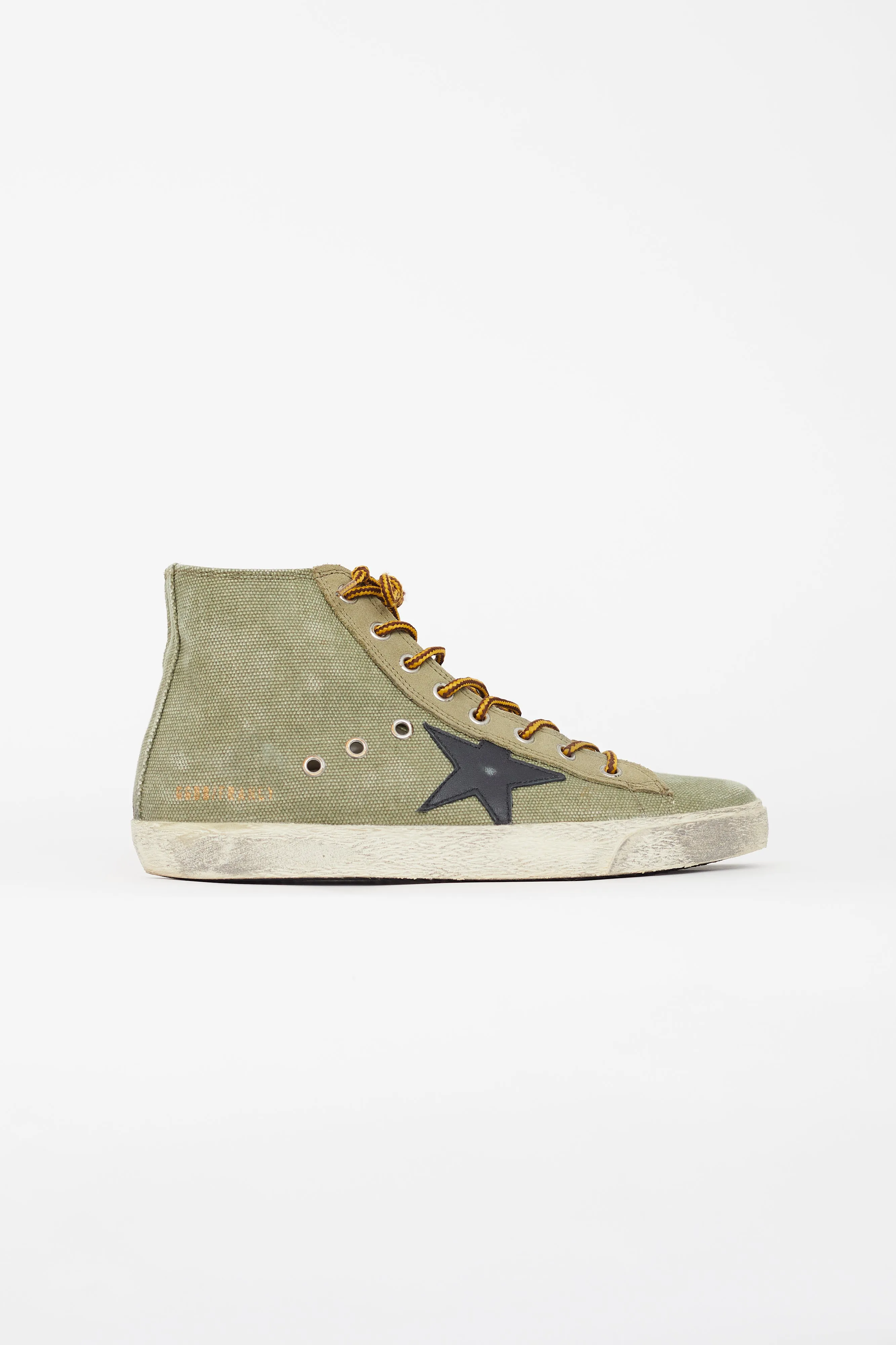 Green Canvas Francy Sneaker