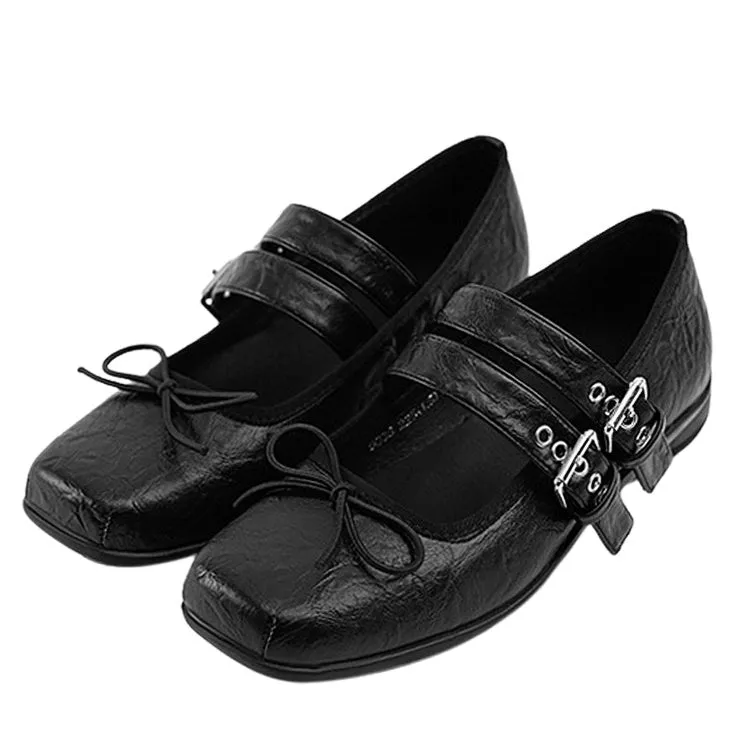 Grunge Sleaze Ballet Flats