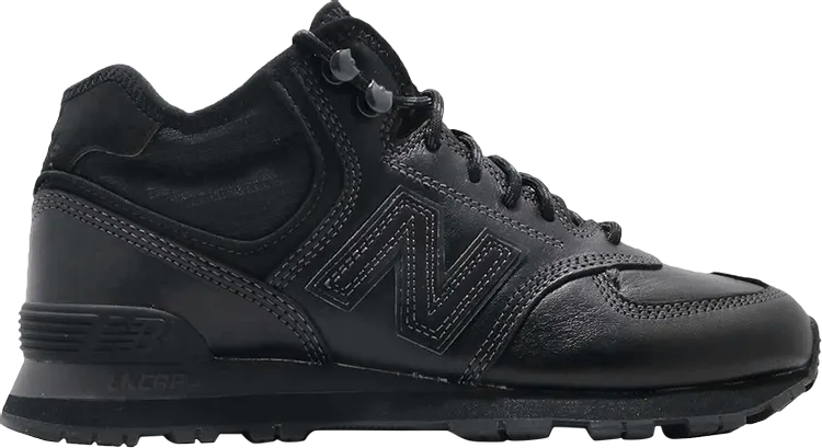 High top sneakers New Balance 574, black