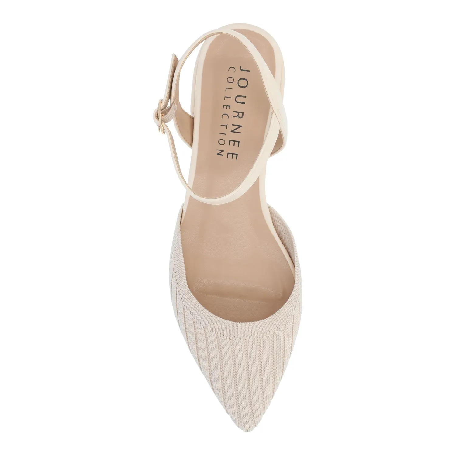 Journee Collection Ansley Women's Flat Shoes Journee Collection, Beige