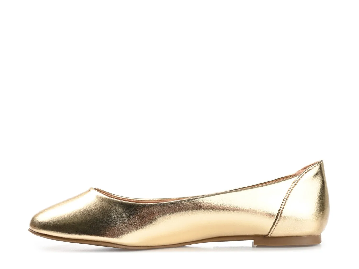 Journee Collection Kavn ballerinas, metallic gold