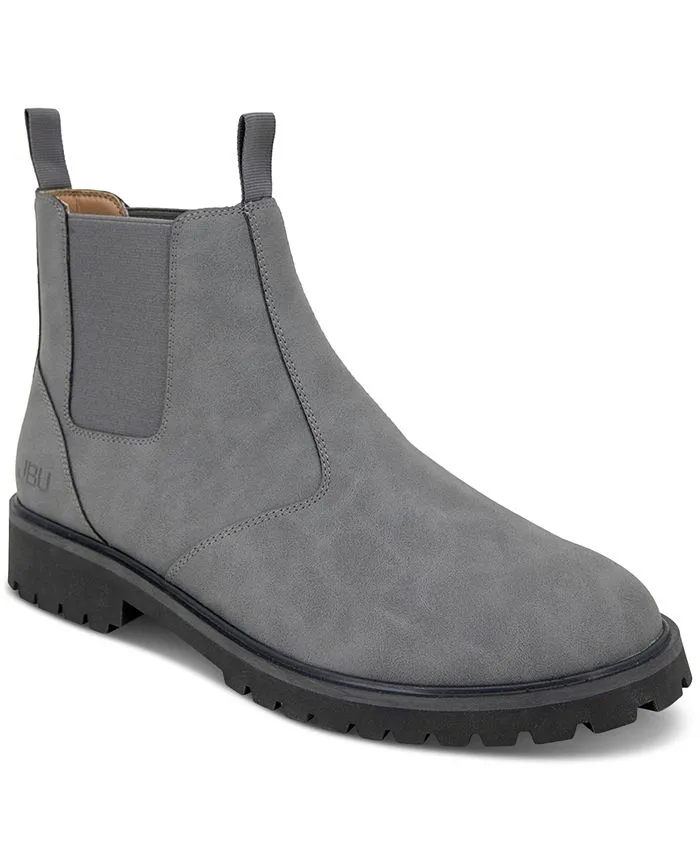 Kai JBU men's Chelsea boots, gray