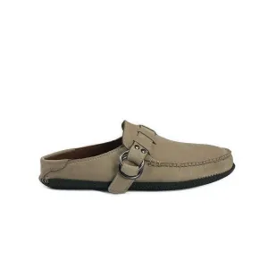 LE Men’s Ring Mule: Sahara Nubuck