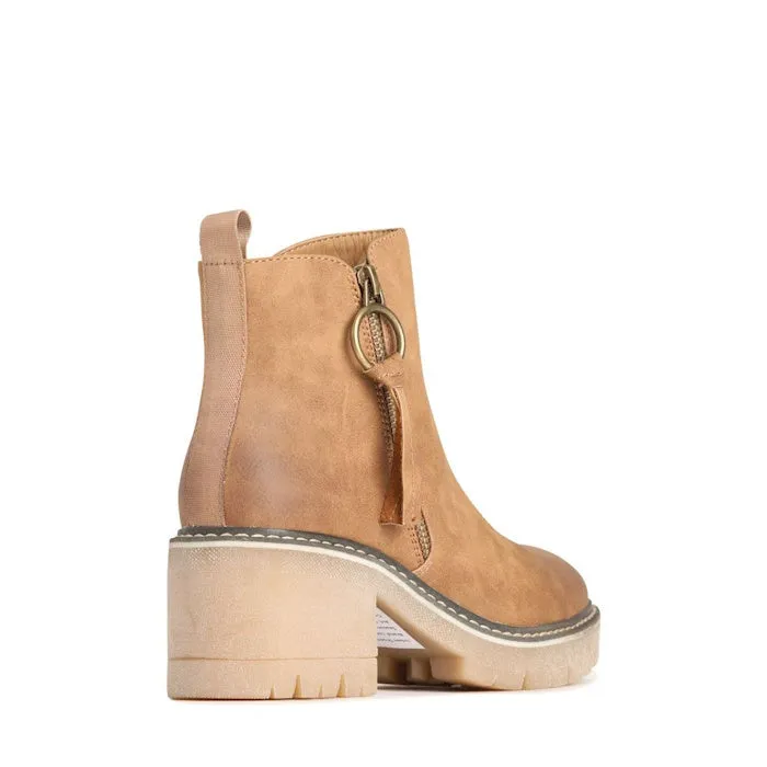 Los Cabos Madie PU Brandy Boot