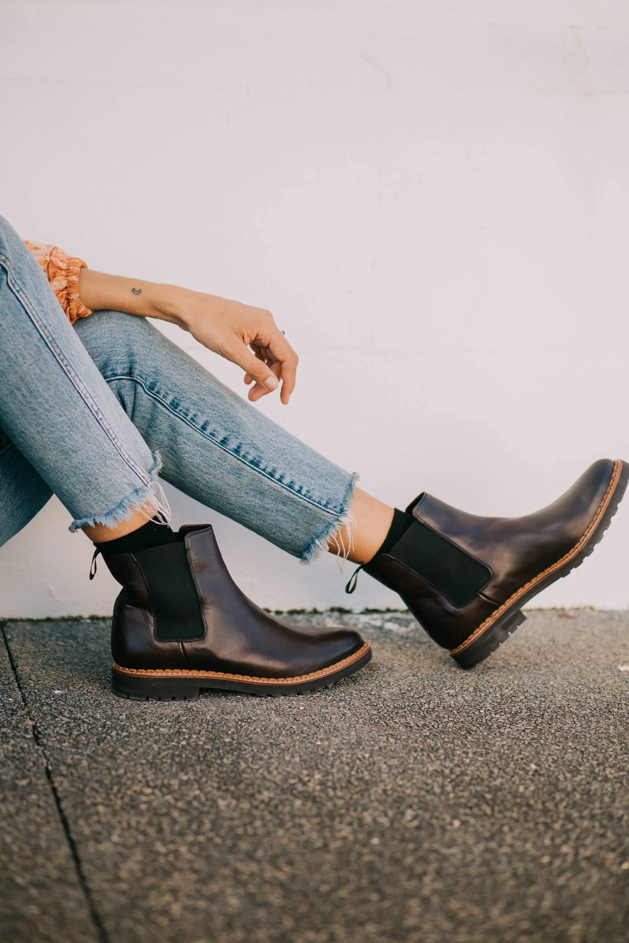 Luna Chelsea Boots - Choco Brown Leather