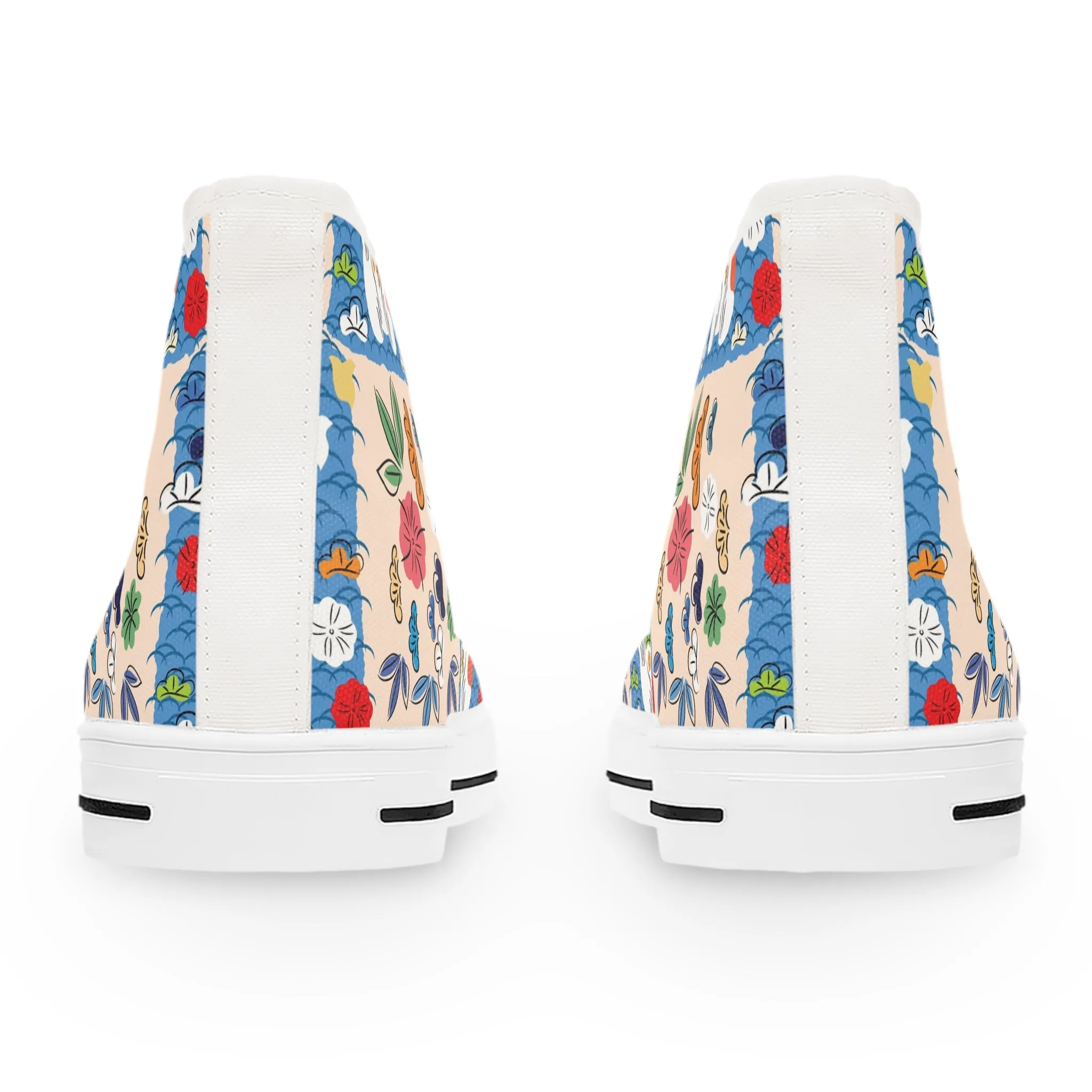 Maneki-Neko Cat Women's High Top Sneakers