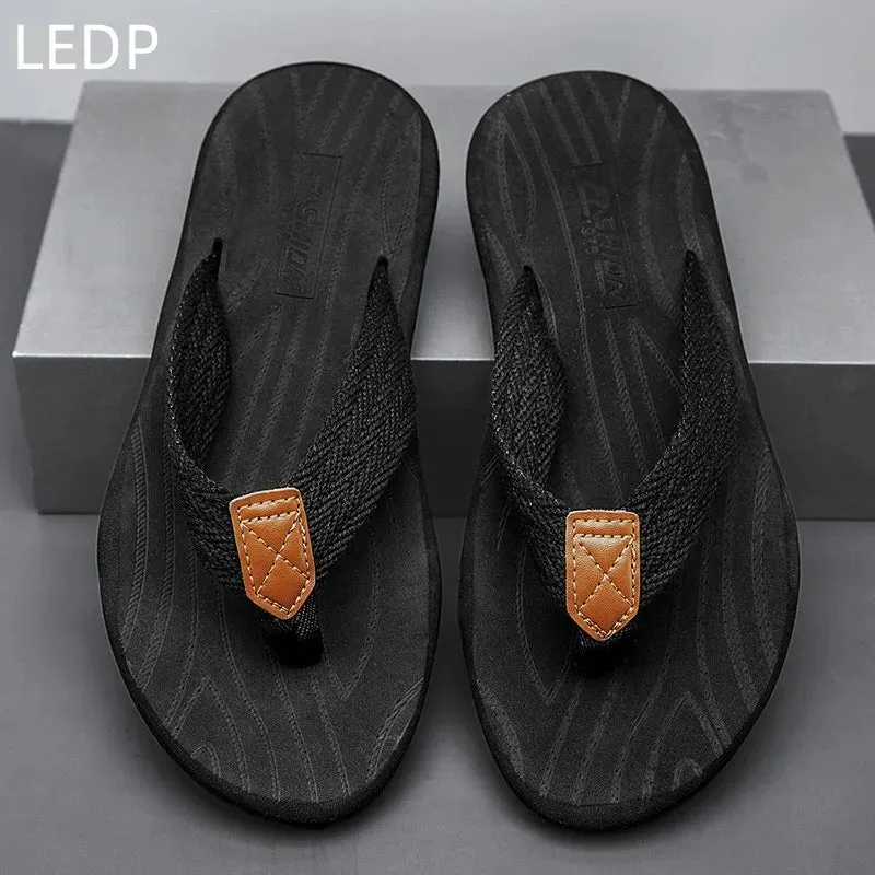 Men's Casual Slippers EVA Flip Flops Fashion Breathable Versatile Comfortable Waterproof Slipper - MSL50275