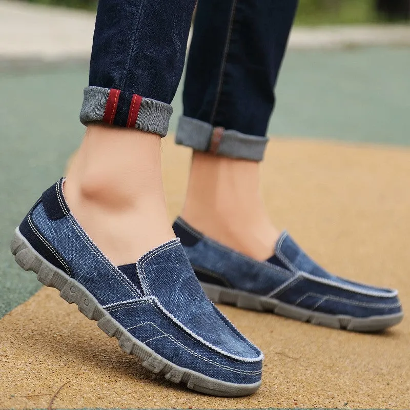 Men's Platform Fashion Casual Canvas Shoes