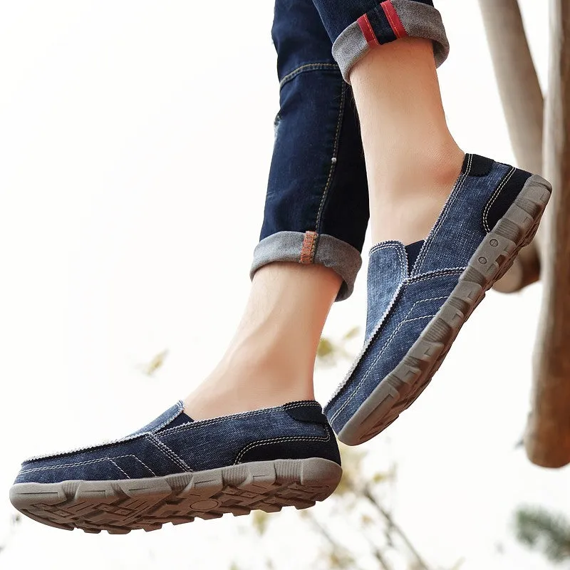 Men's Platform Fashion Casual Canvas Shoes