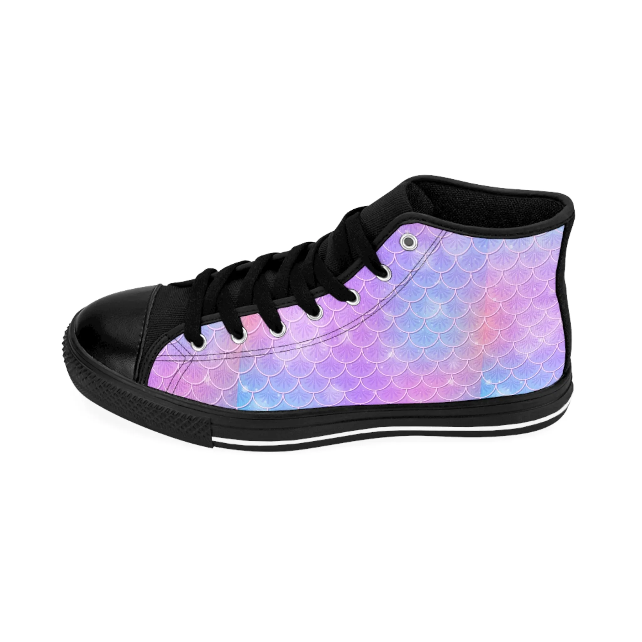 Mermaid Scales Women's Classic Sneakers