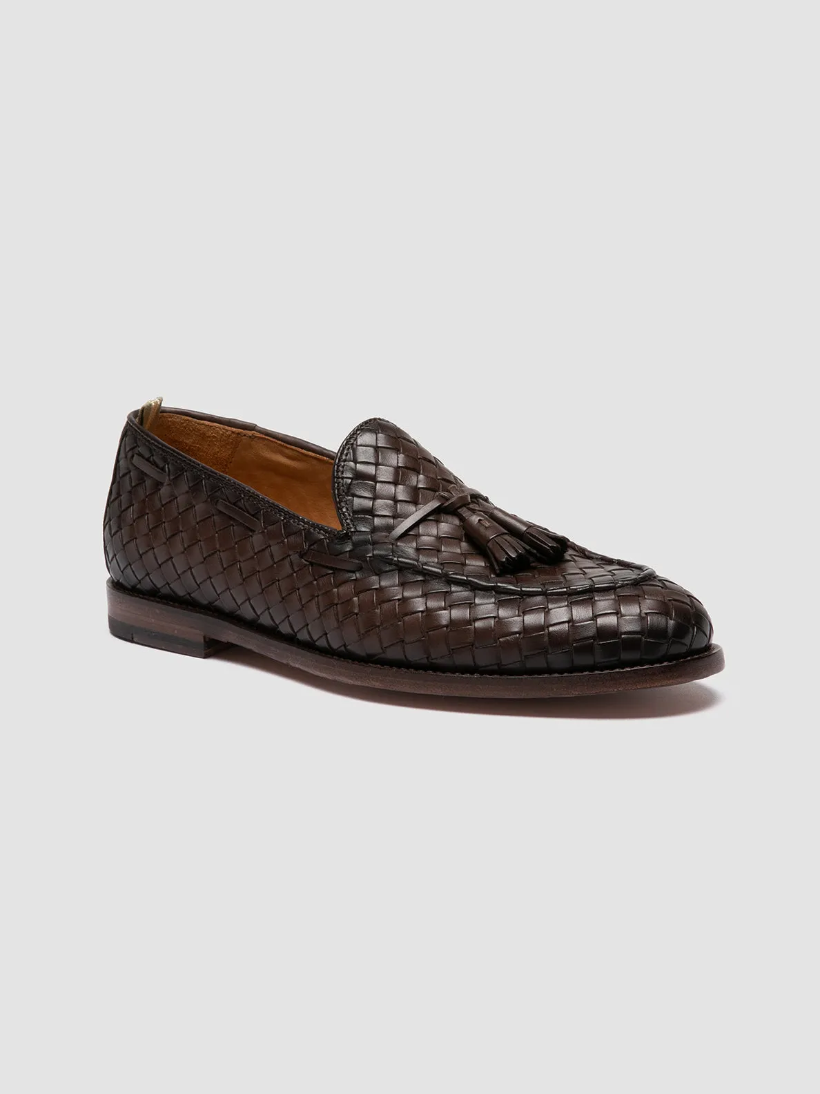 OPERA 004 - Brown Leather Tassel Loafers