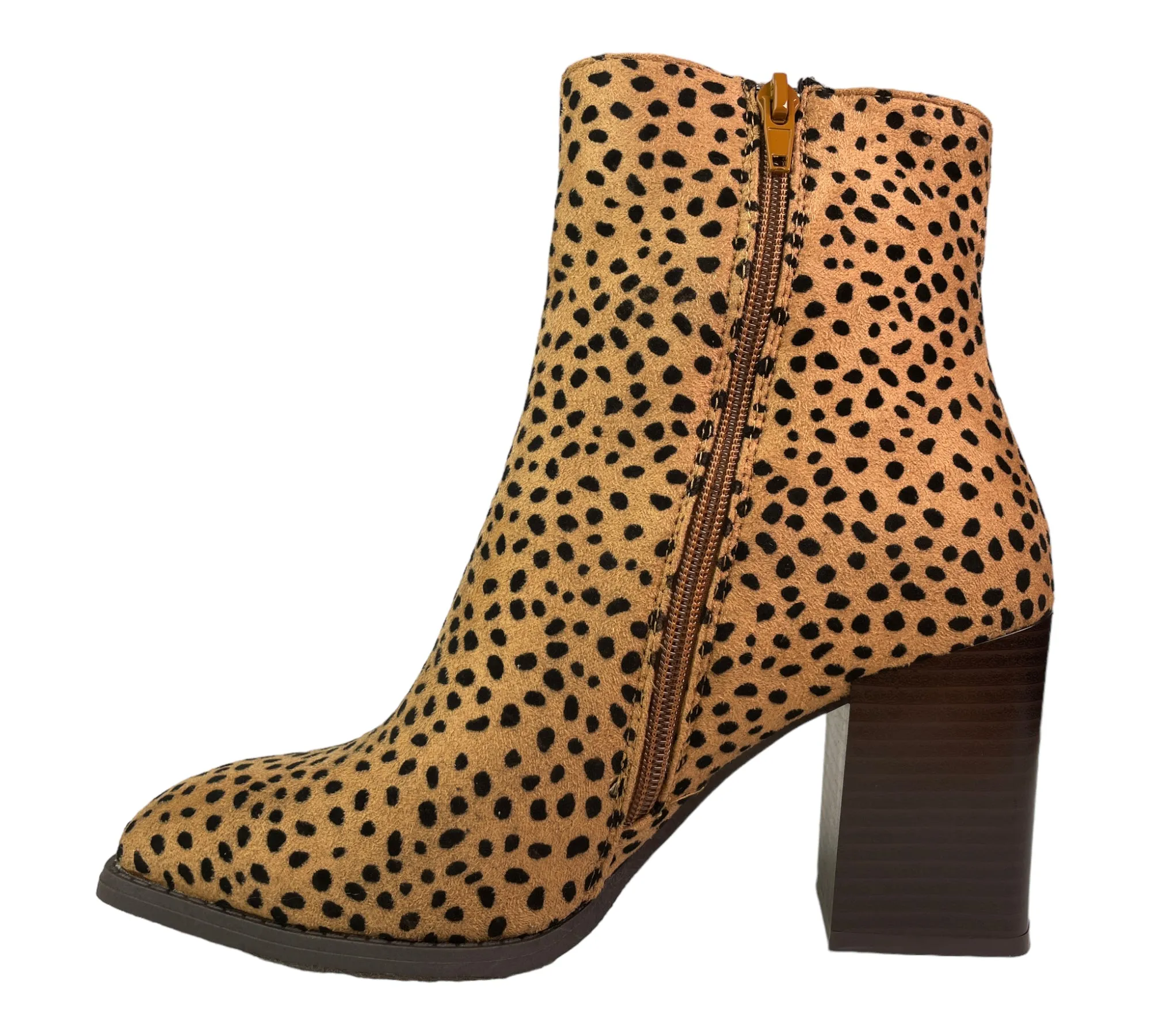 Pierre Dumas Cammy Boot in Cheetah Print