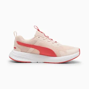 PUMA KID'S EVOLVE RUN MESH PINK/WHITE RUNNING SHOES