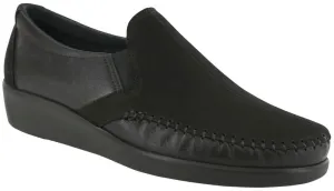 SAS Women's Dream Slip On Loafer CHARCOAL BLACK