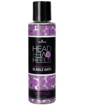 Sensuva Head Over Heels Bubble Bath - 8 oz Pomegranate/Fig/Coconut/Plumeria