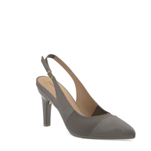 The Panel Slingback - Storm   Stiletto Heel Kit 4 Storm - FINAL SALE