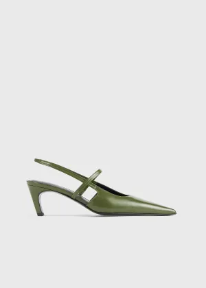 The Sharp Slingback laurel