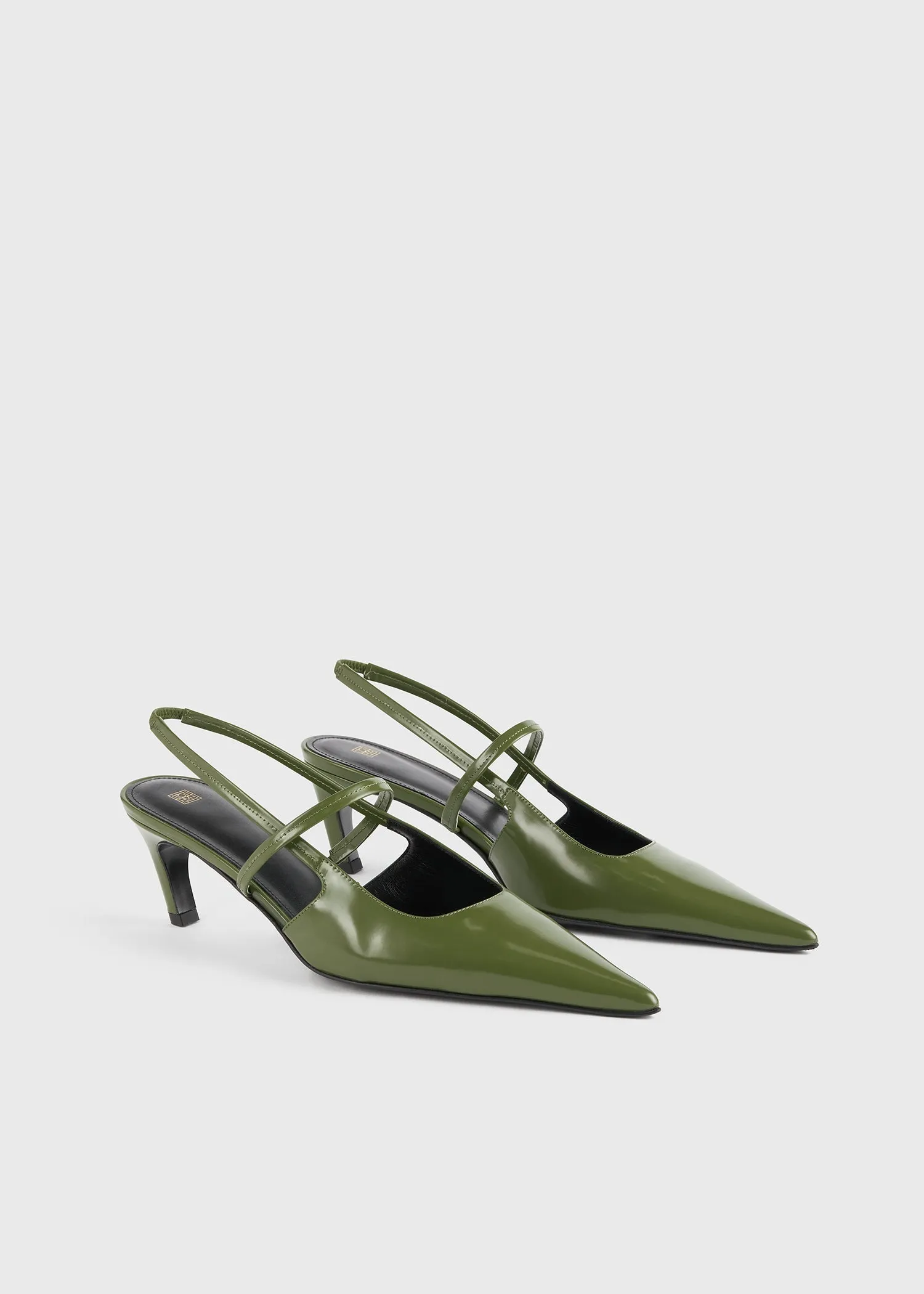 The Sharp Slingback laurel