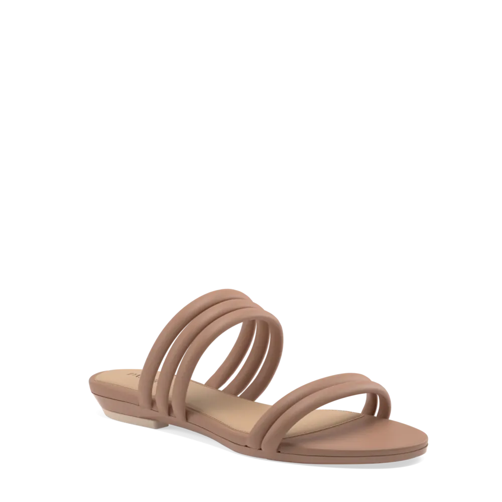 The Slide - Latte Leather Rope 4 Block