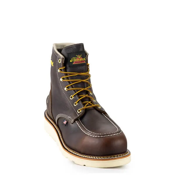 Thorogood - 1970 Series – Waterproof – 6" Briar Pitstop Moc Toe – Maxwear Wedge™- 814-3600