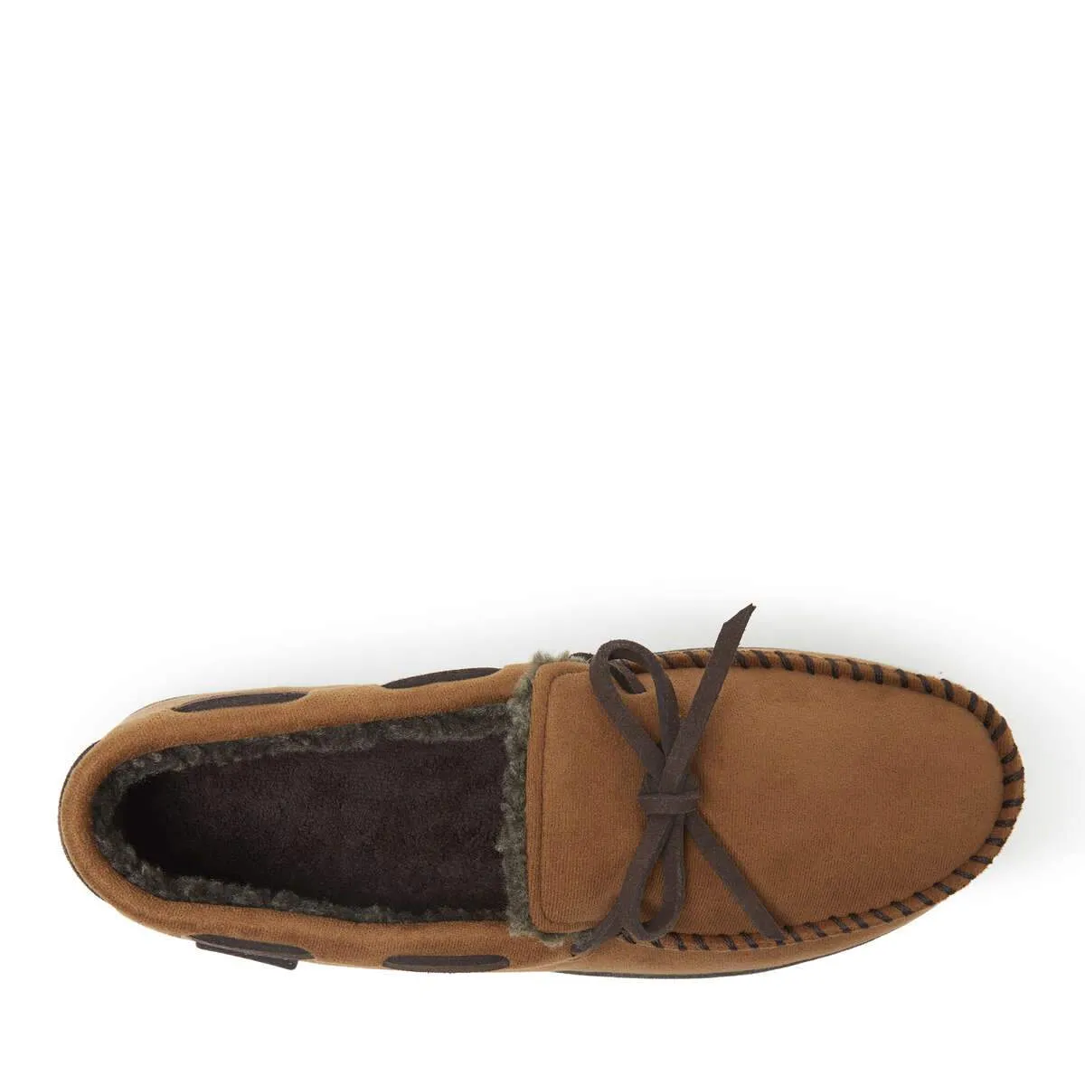 Toby Microsuede Tie Moccasin