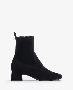 Unisa Lemico Suede Black Ankle Boots