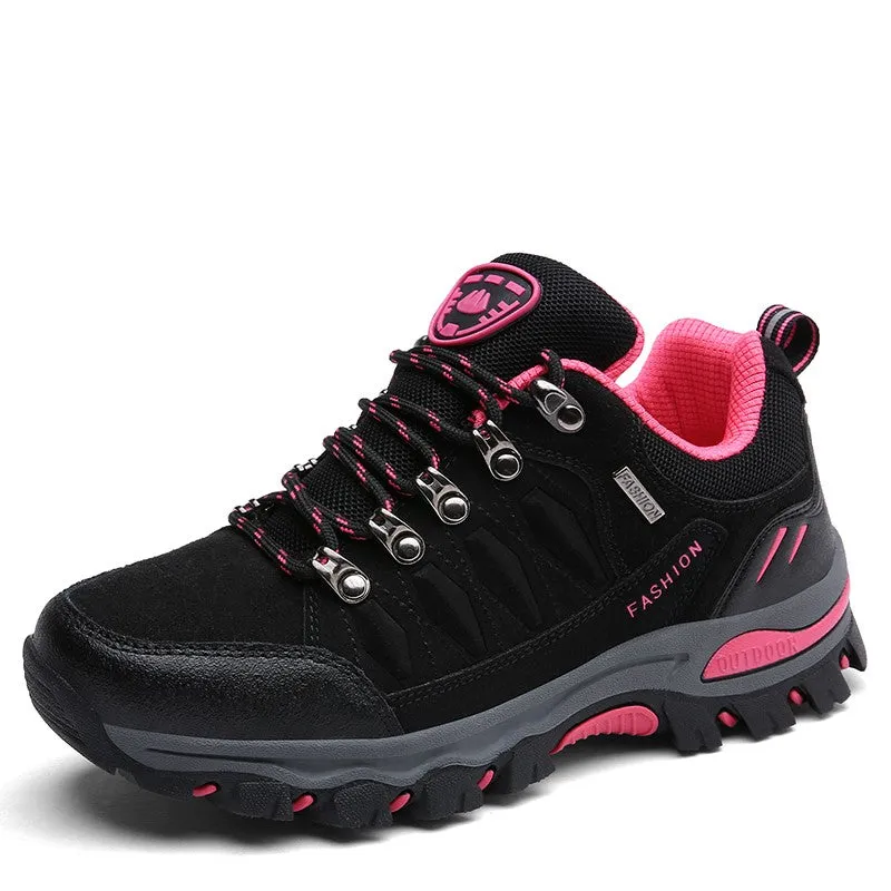 Women' outdoor sporty anti-skid breathable stable hiking sneakers