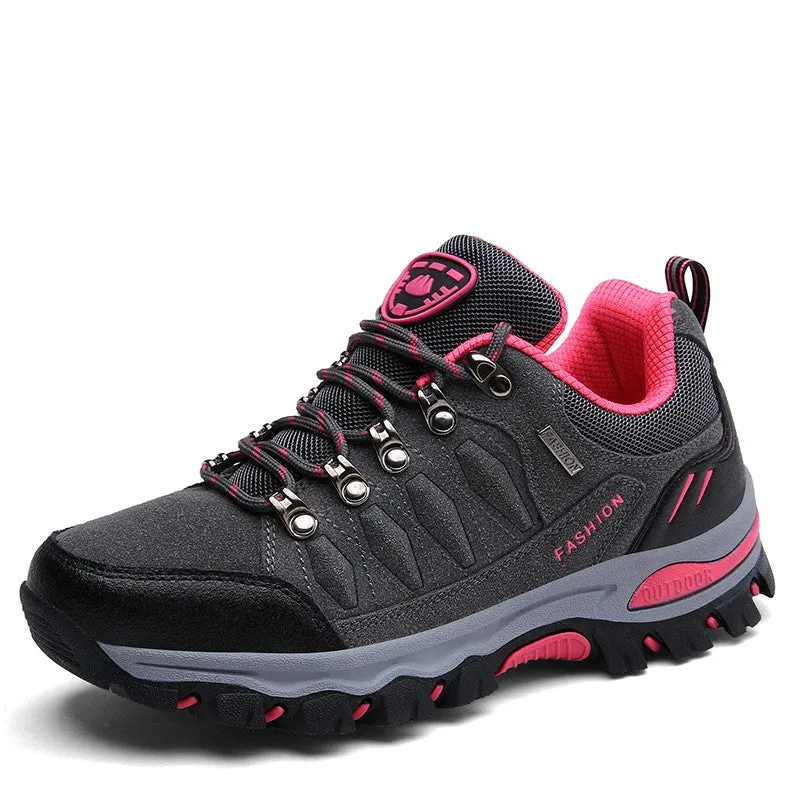 Women' outdoor sporty anti-skid breathable stable hiking sneakers