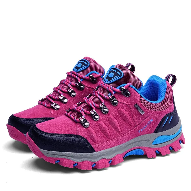 Women' outdoor sporty anti-skid breathable stable hiking sneakers