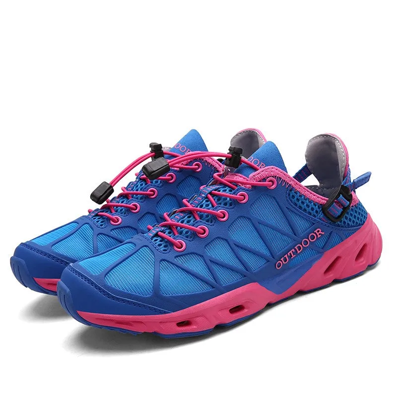 Women's breathable anti-skid stable outdoor hiking sneakers