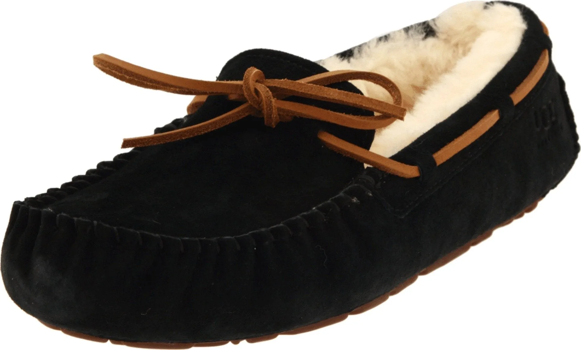 Women's Shoes UGG DAKOTA Moccasin Indoor/Outdoor Slippers 5612 BLACK